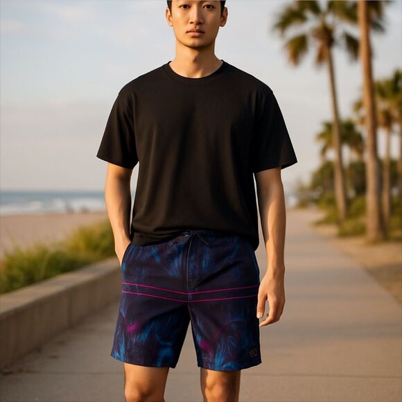 O'Neill Swim Board Shorts Superfreak sz 32 - Picture 1 of 11